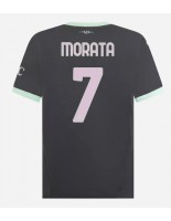 Moške Nogometnih dresov AC Milan Alvaro Morata #7 Tretji 2024-25 Kratki rokavi